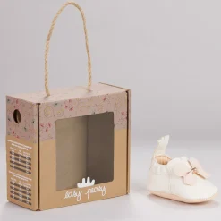 Chaussettes, Collants, Chaussons*Easy Peasy Chaussons My Blumoo Papillon Volant 12-18 mois de Blanc