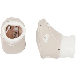 Bonnets, Moufles, Chaussons|Vêtements Naissance*Marèse Chaussons Petit Koala de Beige