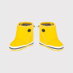 Chaussettes, Chaussons|Chaussettes, Collants, Chaussons*Petit Bateau Chaussons style botte de pluie 17/18 de Jaune