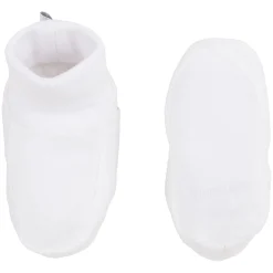 Bonnets, Moufles, Chaussons|Vêtements Naissance*P'tit bisou Chaussons velours de Rose