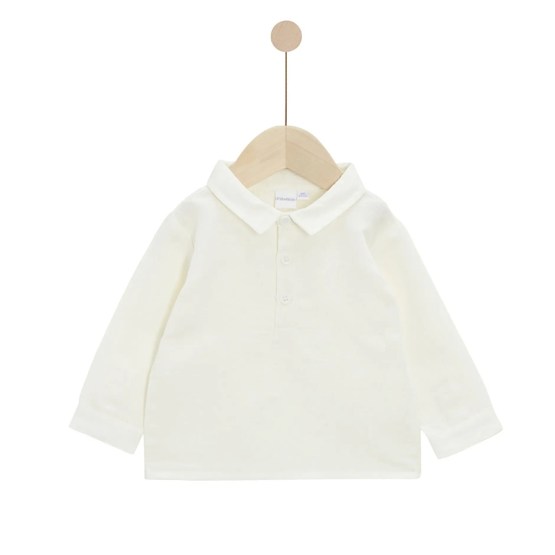 T-Shirts, Polos, Chemises*P'tit Bisou Petit Prix Chemise Liberty and Sea Life de Blanc