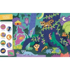 Livres*AUZOU Cherche et Trouve des tout-petits de La jungle et la savane