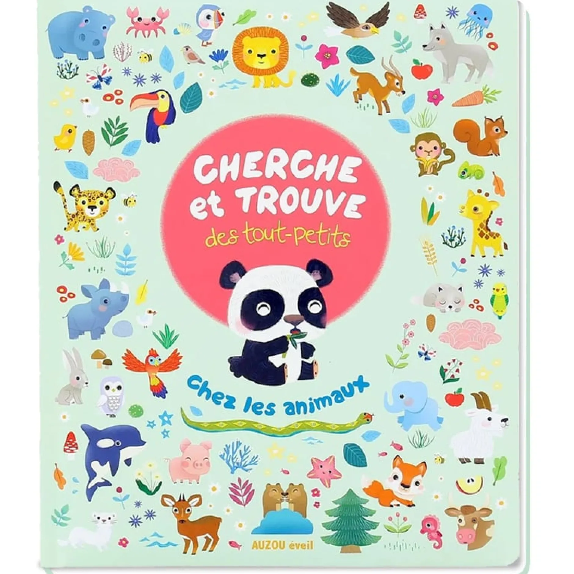 Livres*AUZOU Cherche et Trouve des tout-petits de Chez les animaux