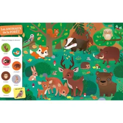 Livres*AUZOU Cherche et Trouve des tout-petits de Chez les animaux