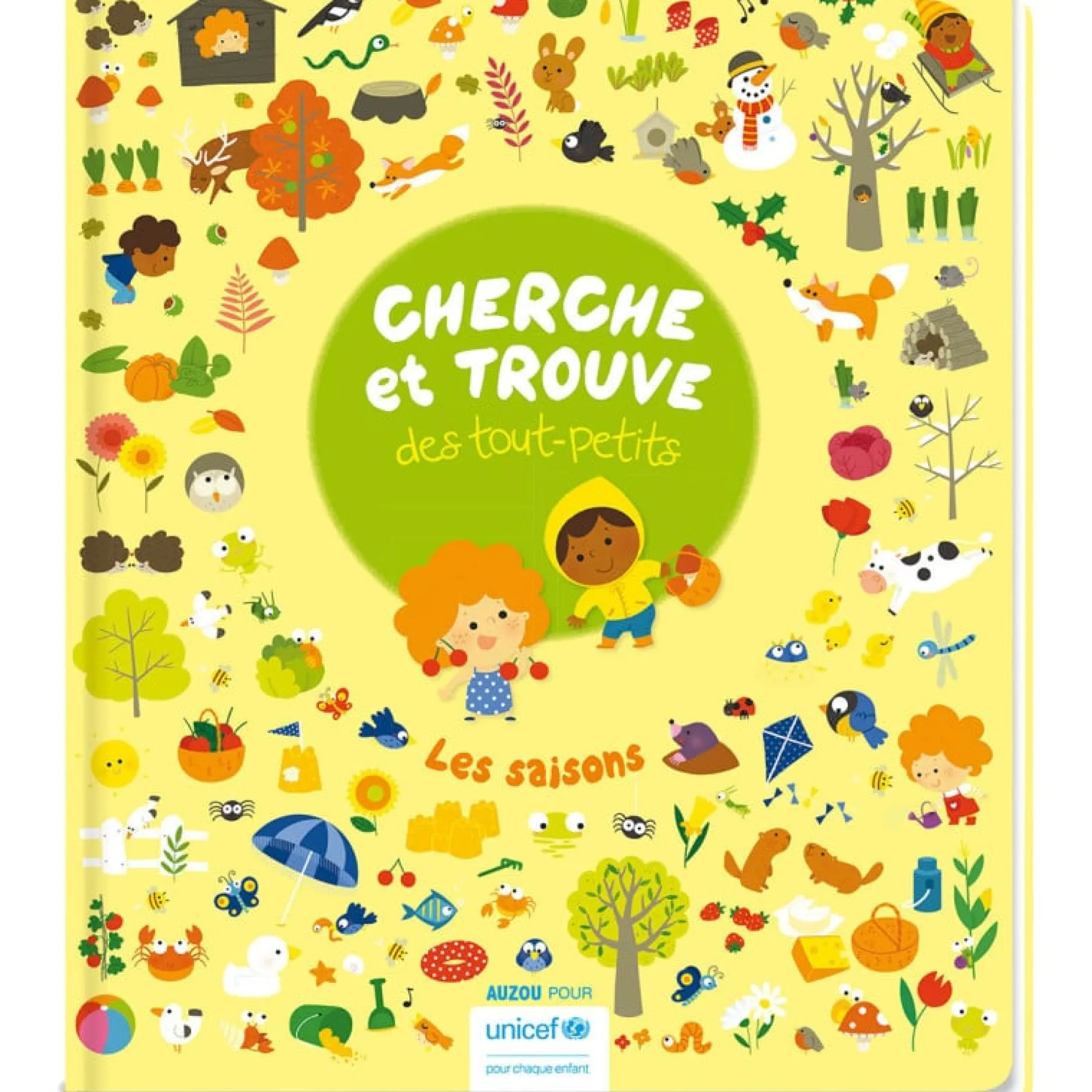 Livres*AUZOU Cherche et Trouve des tout-petits de Les saisons