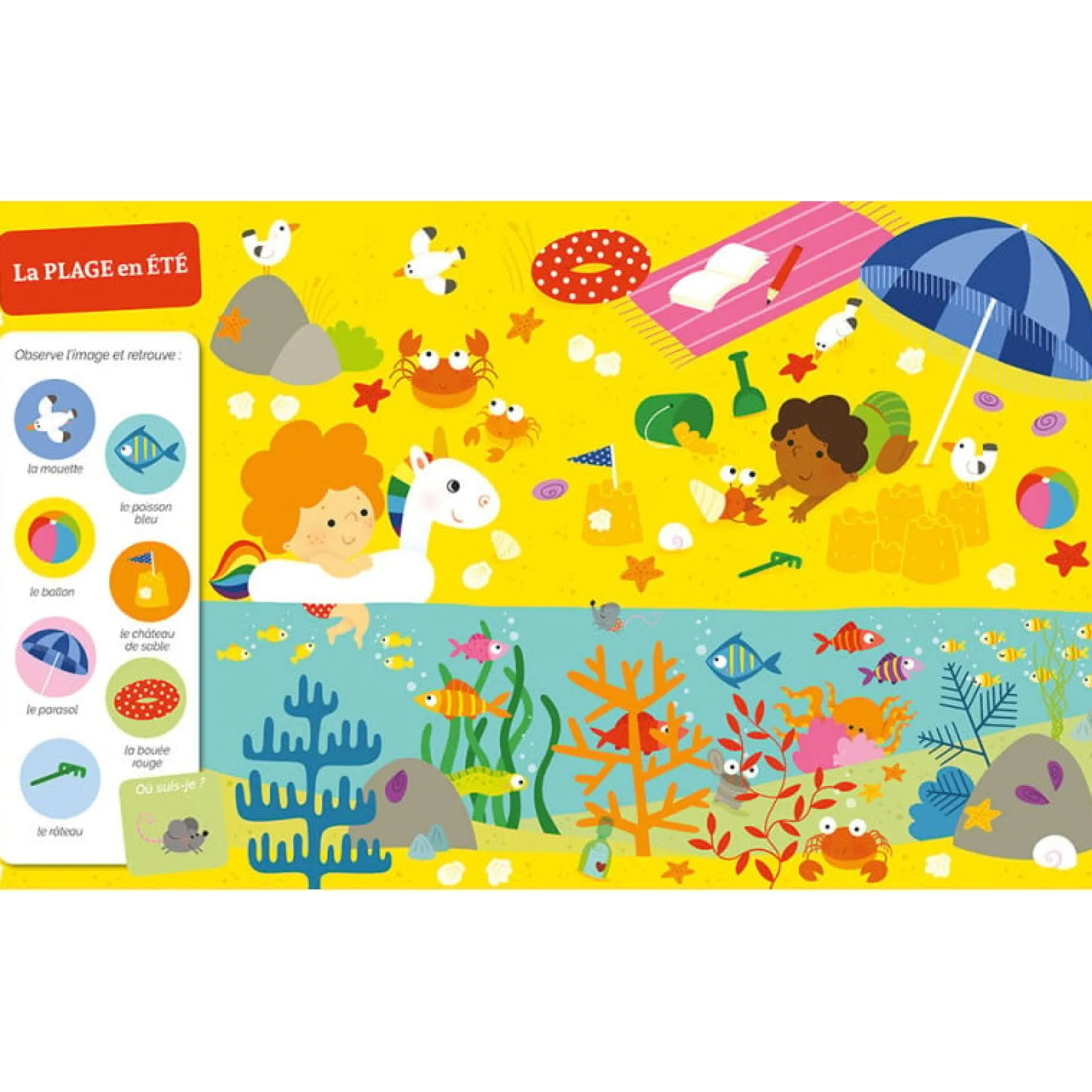 Livres*AUZOU Cherche et Trouve des tout-petits de Les saisons