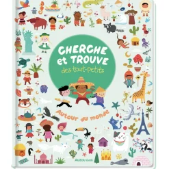 Livres*AUZOU Cherche et Trouve des tout-petits de Autour du monde