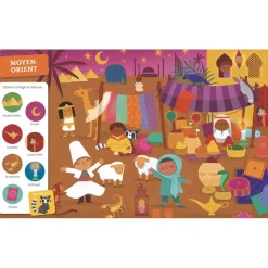 Livres*AUZOU Cherche et Trouve des tout-petits de Autour du monde