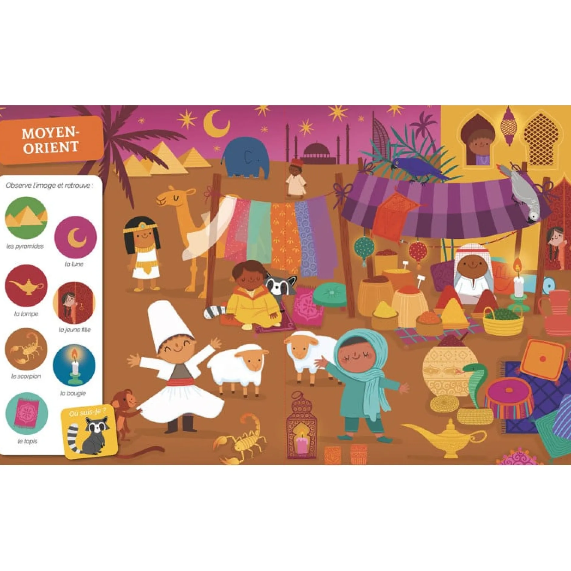 Livres*AUZOU Cherche et Trouve des tout-petits de Autour du monde