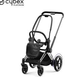 Packs Poussettes|Tout Pour Vos Balades*CYBEX Châssis e-Priam 2 de Chrome Black