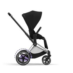 Packs Poussettes|Tout Pour Vos Balades*CYBEX Châssis e-Priam 2 de Chrome Black