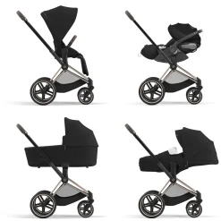 Packs Poussettes|Tout Pour Vos Balades*CYBEX Châssis Priam 4 de Rose Gold