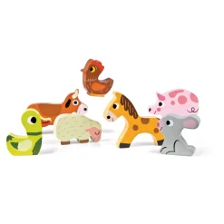 Puzzle|Jouets En Bois*Janod Chunky Puzzle bois 7 pièces de Marin