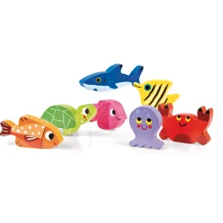 Puzzle|Jouets En Bois*Janod Chunky Puzzle bois 7 pièces de Marin