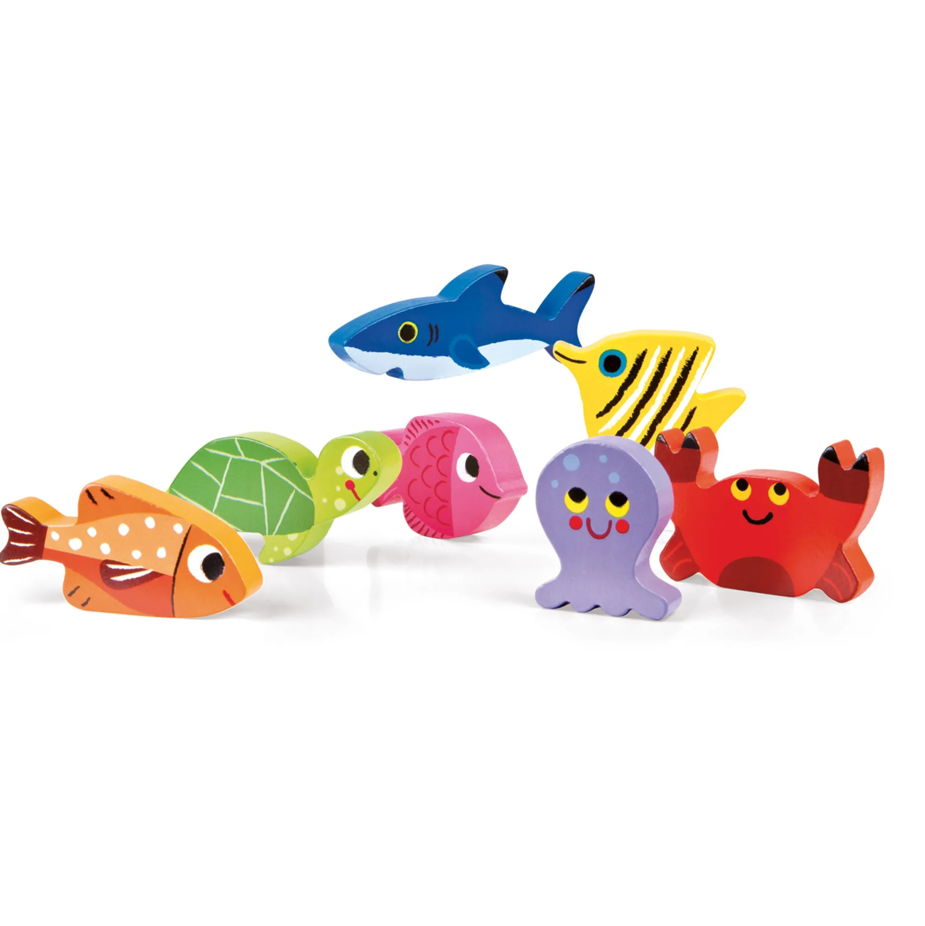 Puzzle|Jouets En Bois*Janod Chunky Puzzle bois 7 pièces de Marin