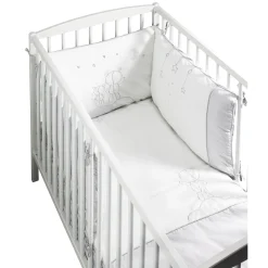 Edredons*Sauthon Baby's Sweet Home Céleste édredon 60x120cm de Blanc