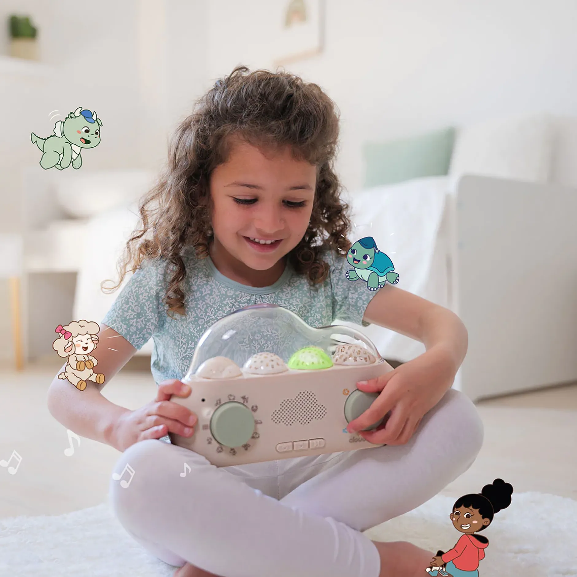 Veilleuses*Cloud B CloudBox™ Ma première boîte à rêves FR-EN de