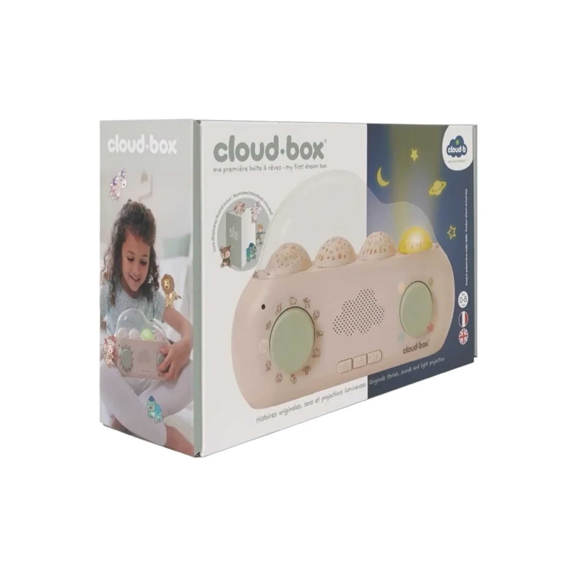 Veilleuses*Cloud B CloudBox™ Ma première boîte à rêves FR-EN de