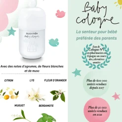 Cosmétiques|Coffrets De Naissance*Suavinex Coffret baby cologne et peluche de