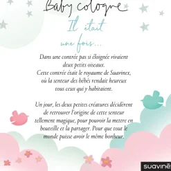 Cosmétiques|Coffrets De Naissance*Suavinex Coffret baby cologne et peluche de