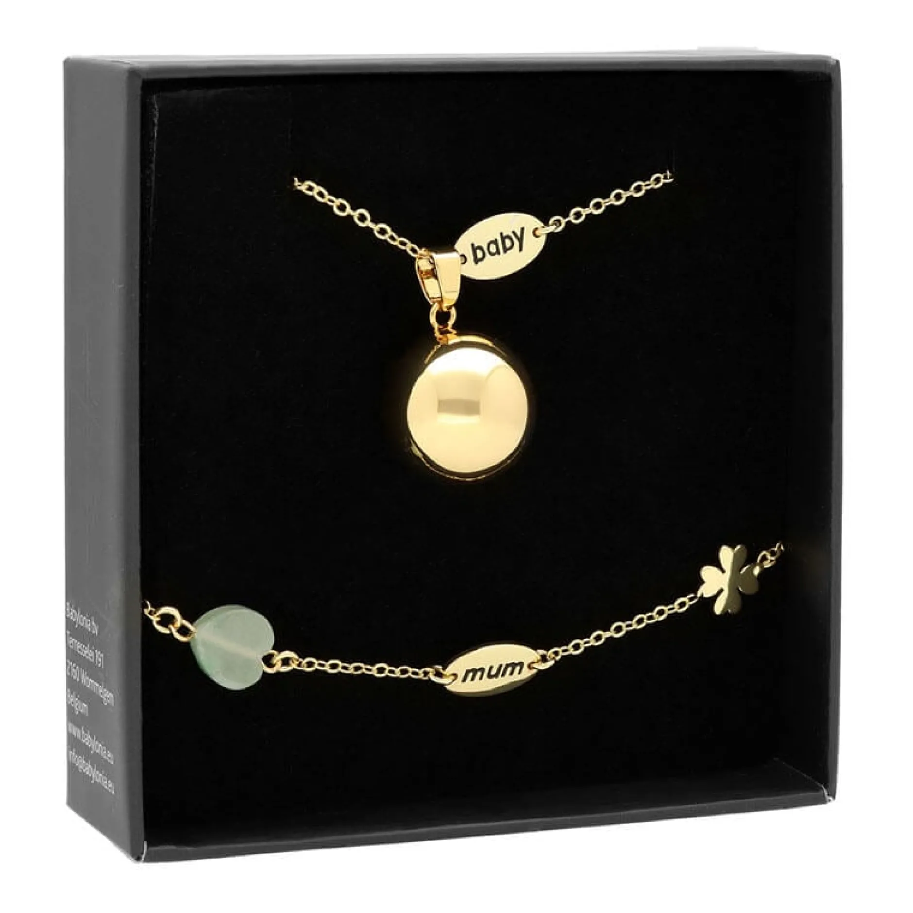 Bijoux|Soins & Beauté*Babylonia Coffret Bola sur chaine + Bracelet de Or