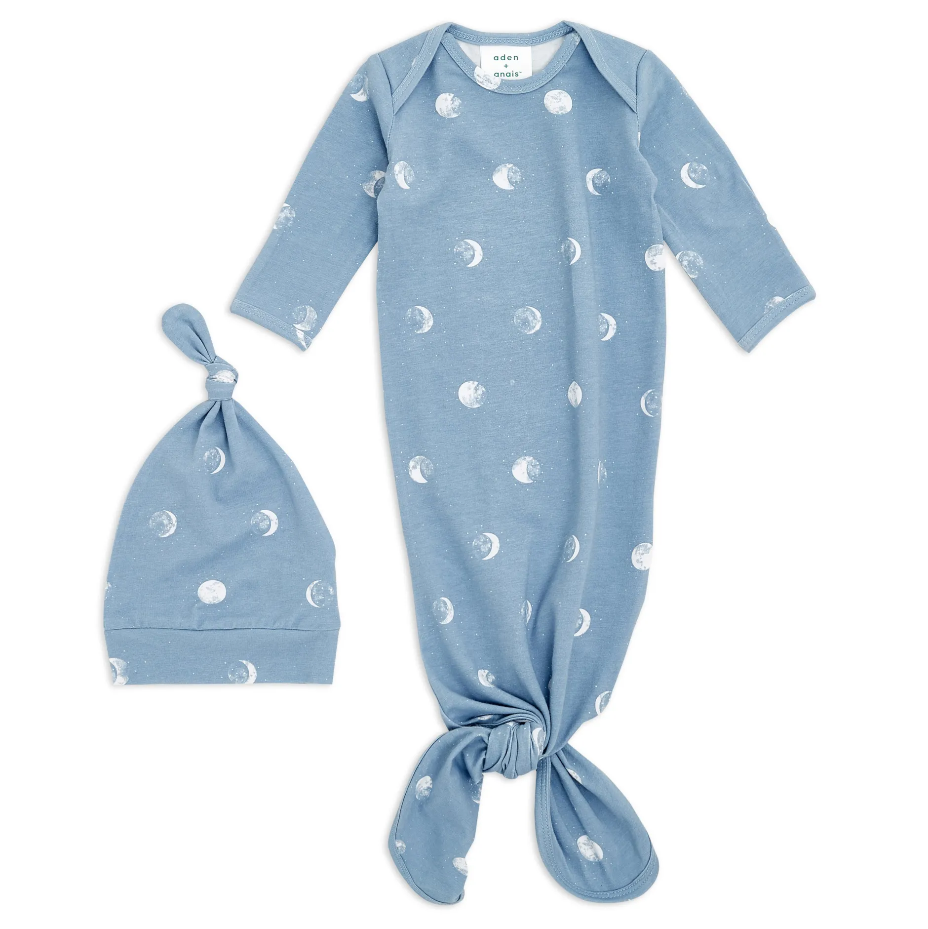 Pyjamas|Pyjamas*aden + anais essentials Coffret cadeau nouveau-né combinaison + bonnet à nouer 0-3 mois de Blue Moon