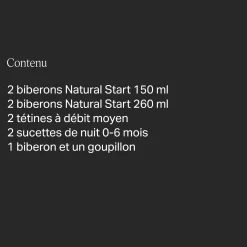 Coffrets Nouveau-Né*Tommee Tippee Coffret de naissance Natural Start 150/260ml de