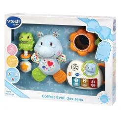 Instruments De Musique|Autres Jouets D'Éveil*Vtech Coffret naissance éveil des sens de Bleu