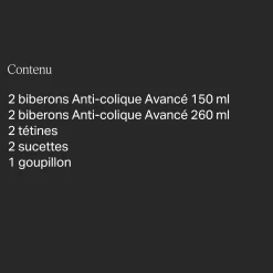 Coffrets Nouveau-Né*Tommee Tippee Coffret nouveau-né anti-colique Avancé de