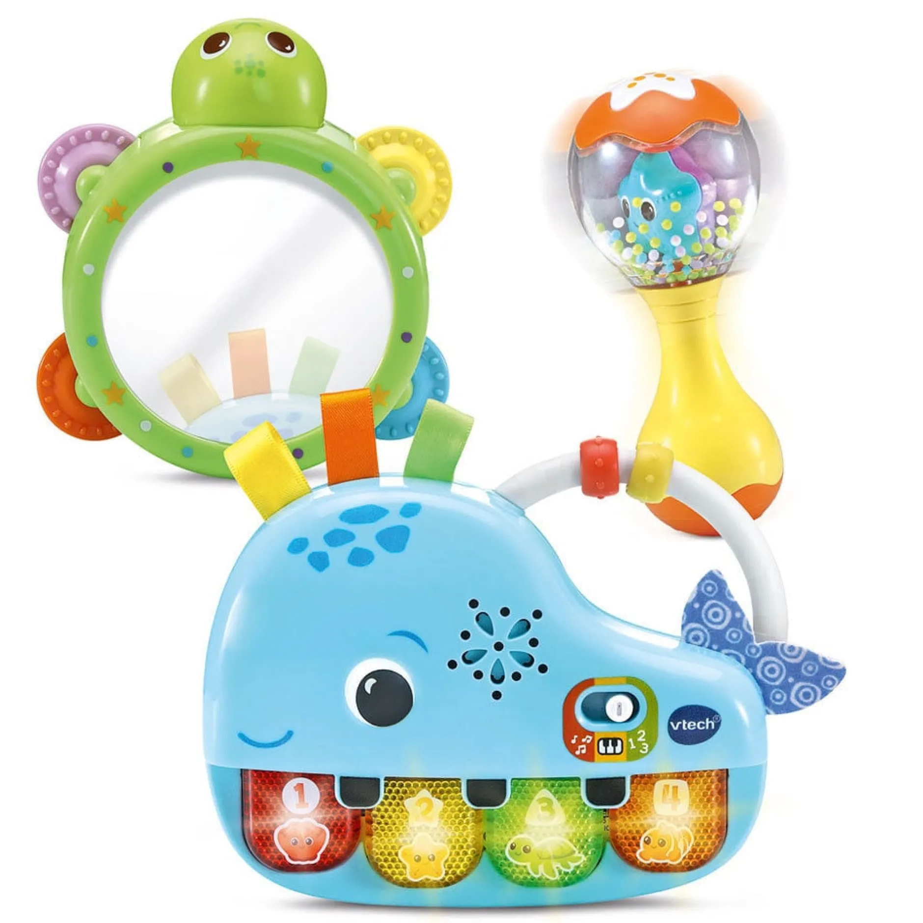 Instruments De Musique*Vtech Coffret P'tit musicien - Mes premiers instruments de
