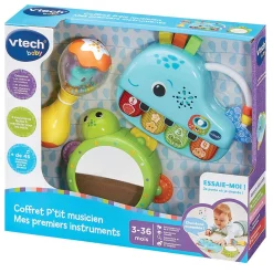 Instruments De Musique*Vtech Coffret P'tit musicien - Mes premiers instruments de