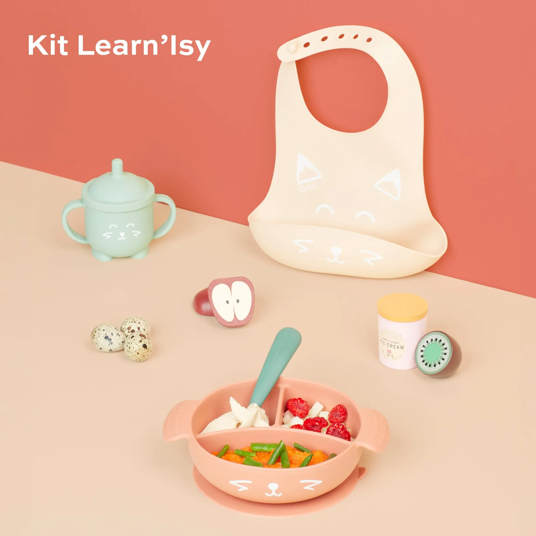 Coffrets*Babymoov Coffret Repas Learn'Isy de Renard