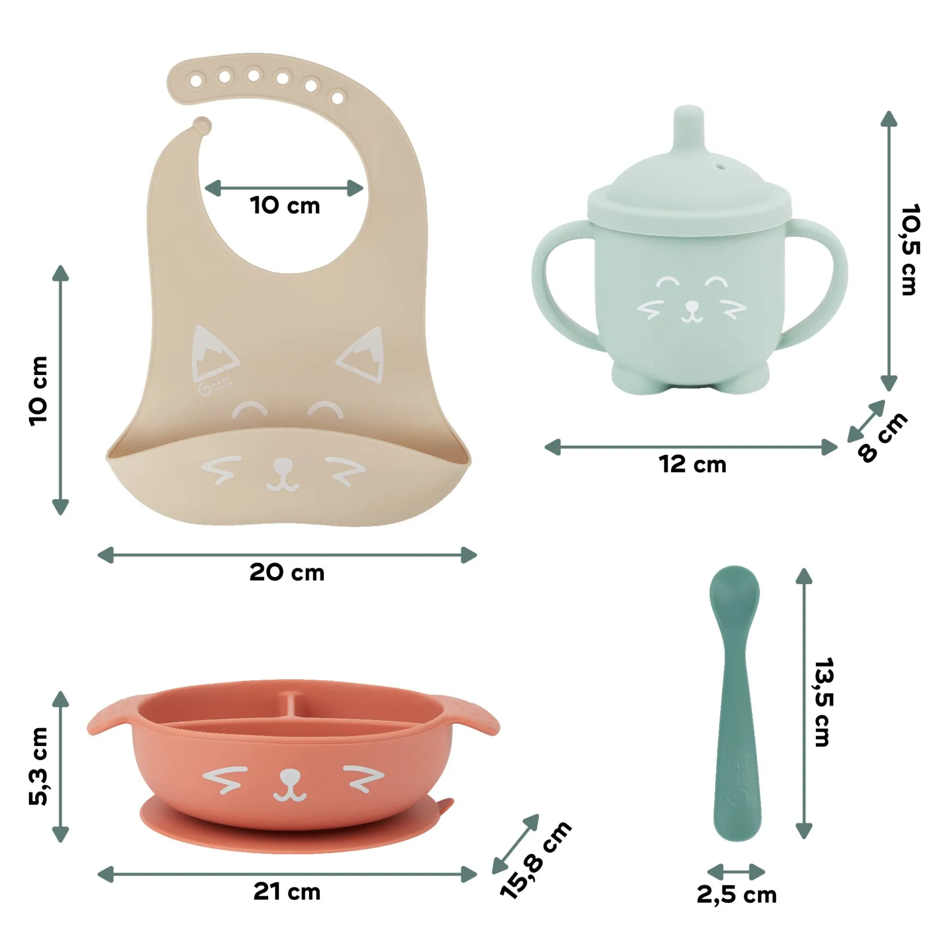 Coffrets*Babymoov Coffret Repas Learn'Isy de Renard