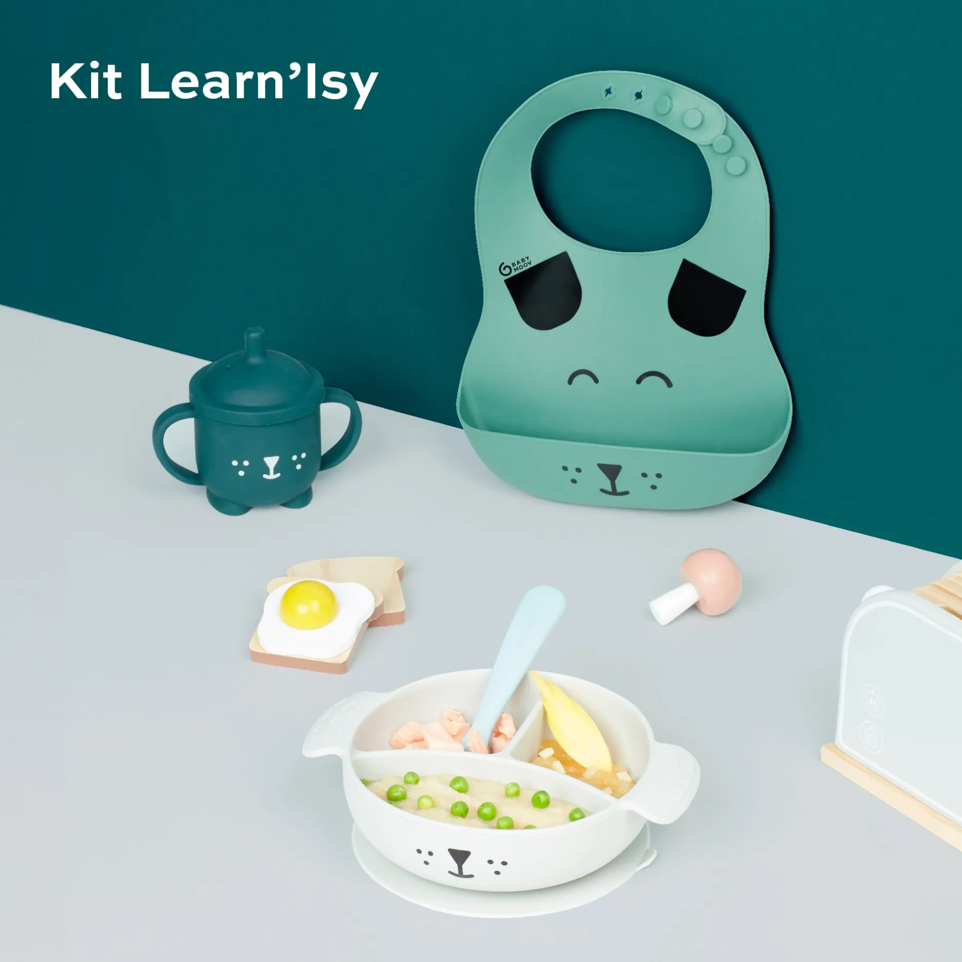 Coffrets*Babymoov Coffret Repas Learn'Isy de Chien