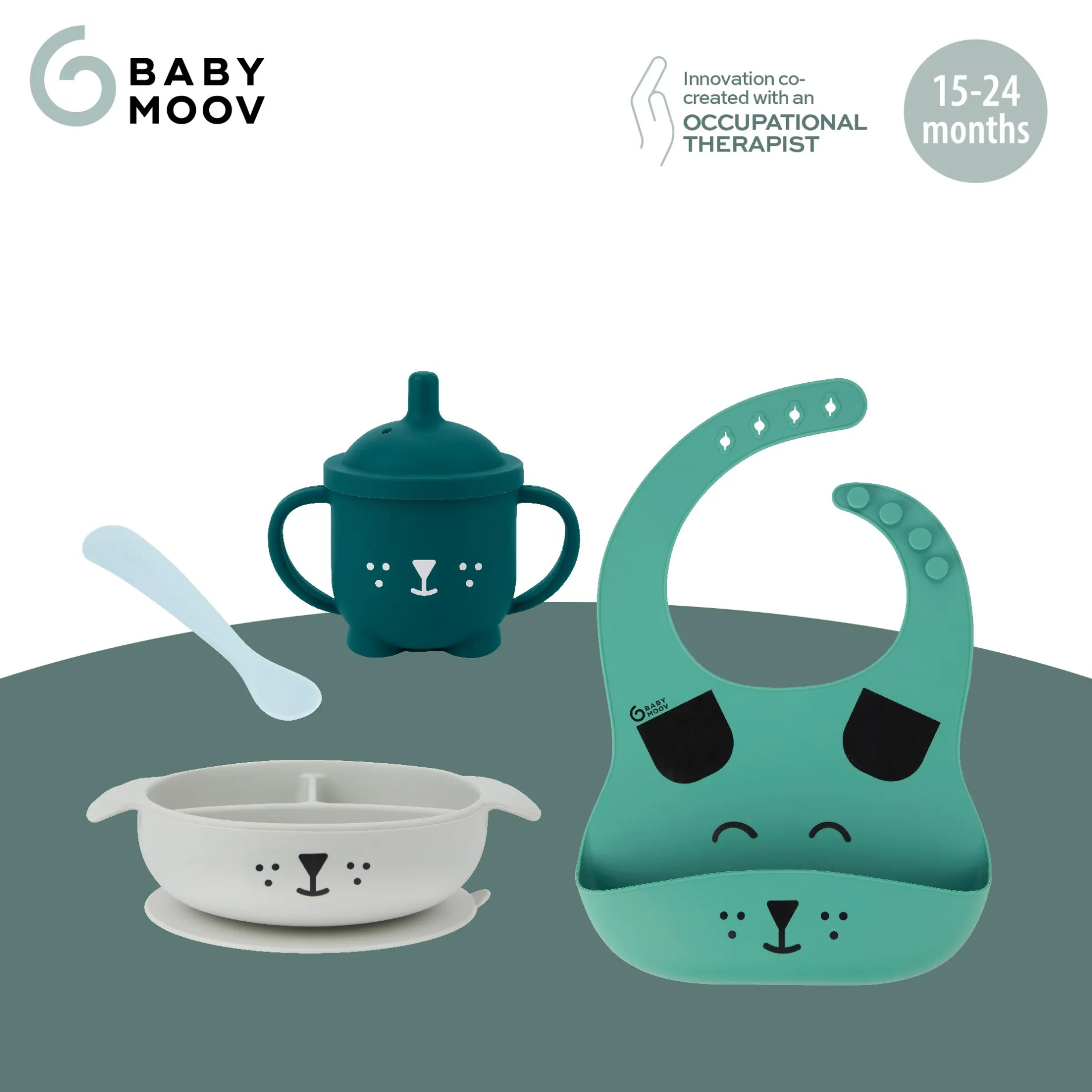 Coffrets*Babymoov Coffret Repas Learn'Isy de Chien