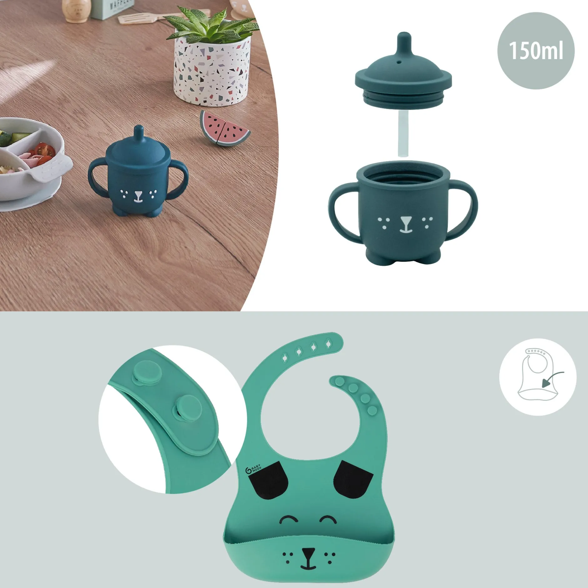 Coffrets*Babymoov Coffret Repas Learn'Isy de Chien