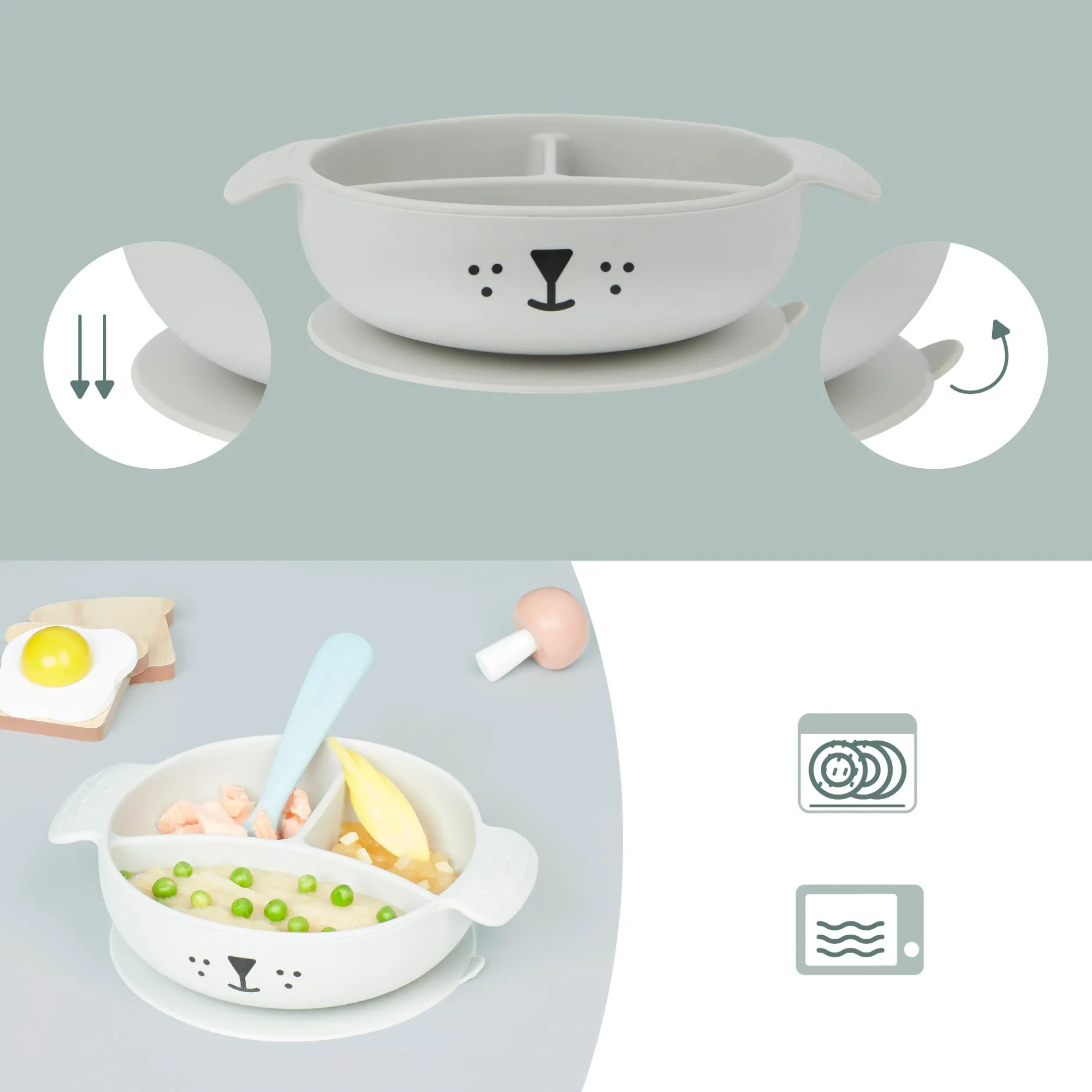 Coffrets*Babymoov Coffret Repas Learn'Isy de Chien