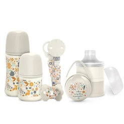 Coffrets Nouveau-Né|Biberons Pp (Polypropylène)*Suavinex Coffret Welcome Baby Set de Beige