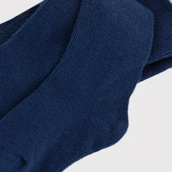 Chaussettes, Collants, Chaussons*Petit Bateau Collant uni en jersey 15/18 de Bleu Marine