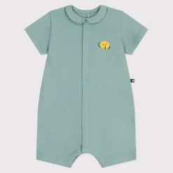 Combinaisons, Salopettes*Petit Bateau Combicourte en coton et son col claudine de Vert Paul