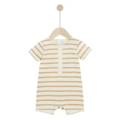 Combinaisons, Salopettes*P'tit Bisou Petit Prix Combicourte Liberty and Sea Life 1 mois de Rayures