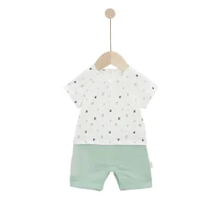 Combinaisons, Salopettes*P'tit bisou Combicourte Trousseau Mon Chaton de Imprimé Chaton