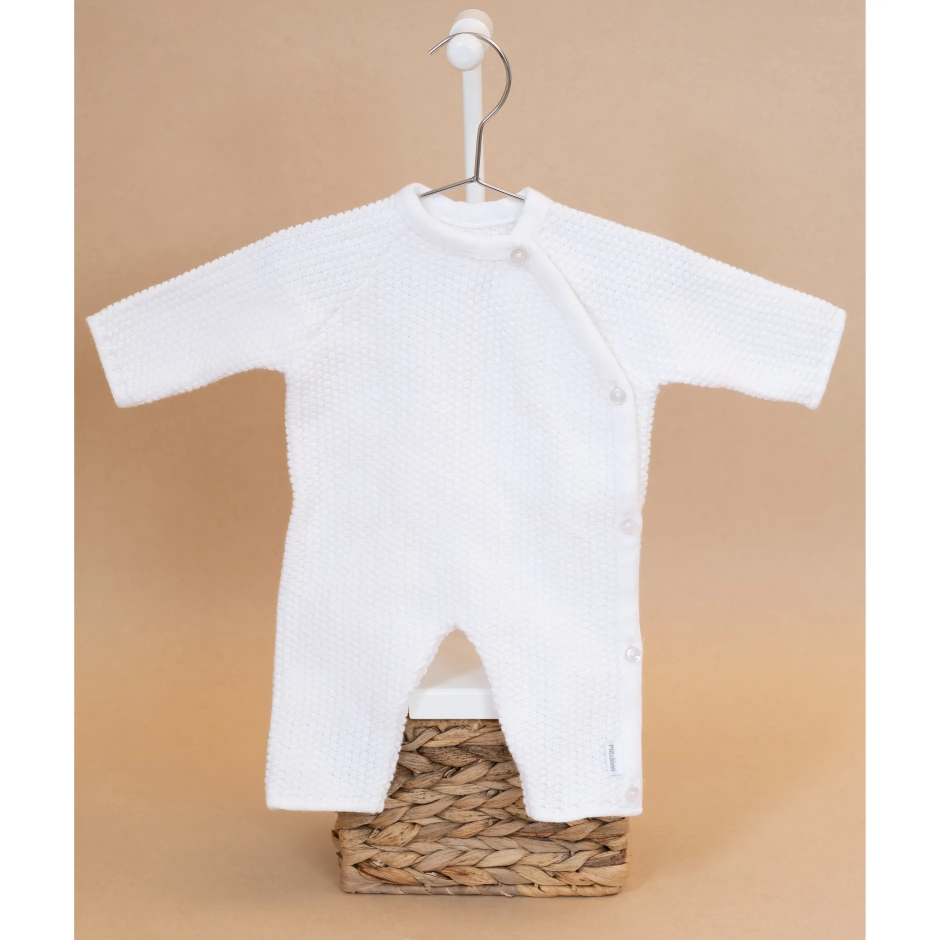 Combinaisons, Salopettes|Combinaisons, Salopettes*P'tit bisou Combinaison 0-1 mois de Blanc