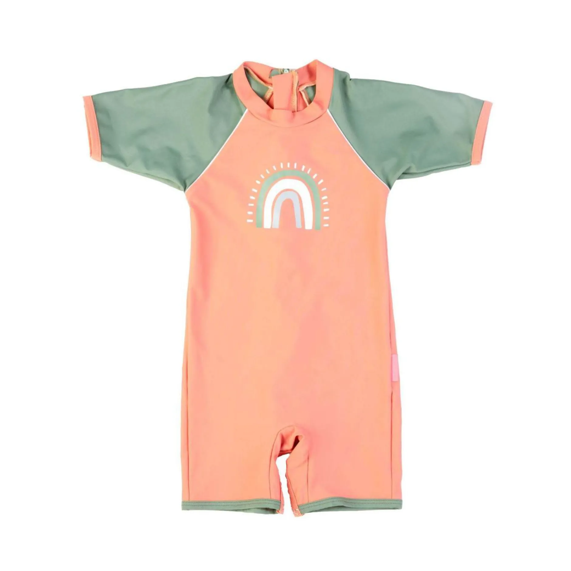 Maillots De Bain Bébé*Les Petits Protégés Combinaison de bain bébé anti UV Java de Rose poudré