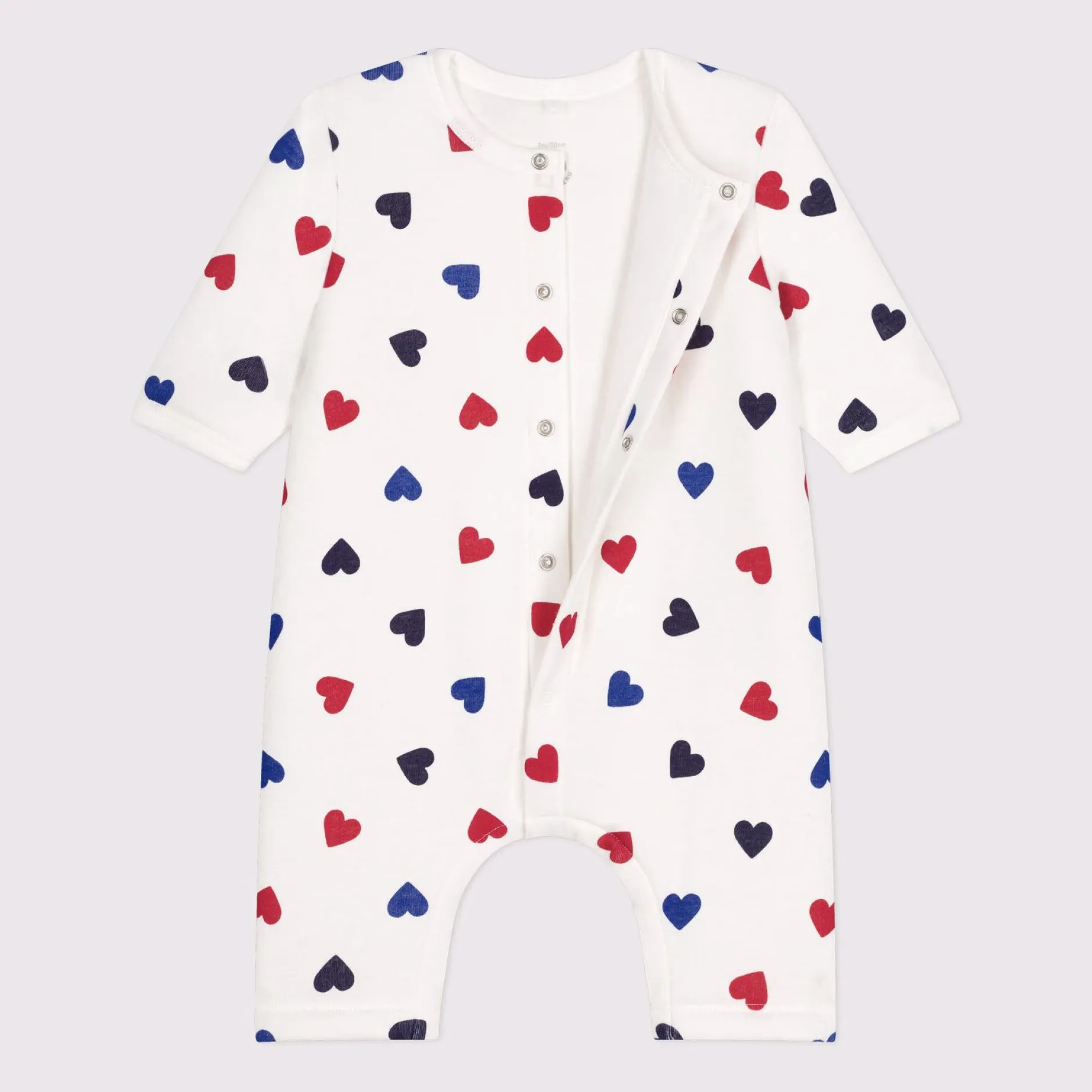 Combinaisons, Salopettes|Combinaisons, Salopettes*Petit Bateau Combinaison longue ouatinée en coton de Marshmallow