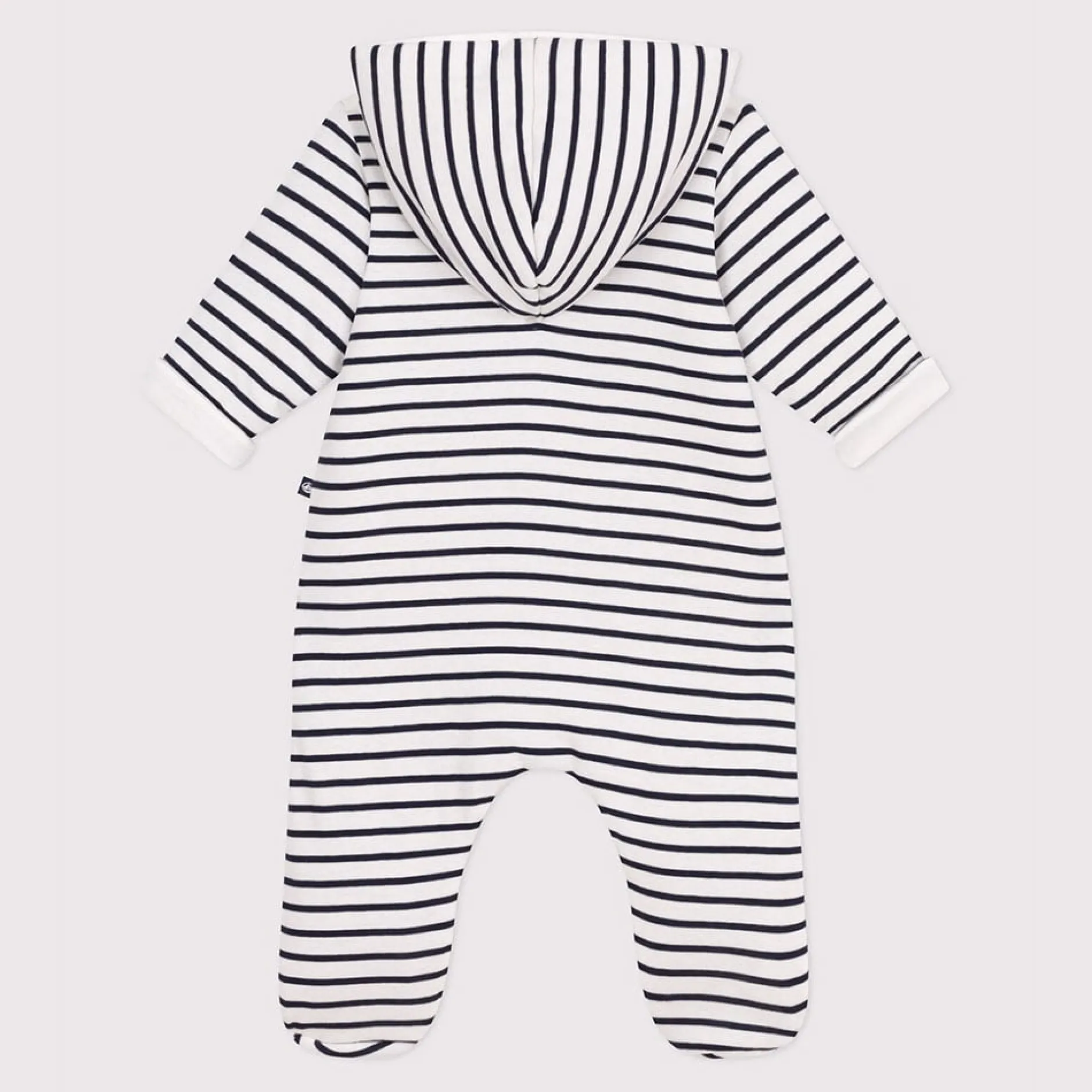 Combinaisons, Salopettes|Combinaisons, Salopettes*Petit Bateau Combinaison ouatinée à capuche et pieds de Marinière