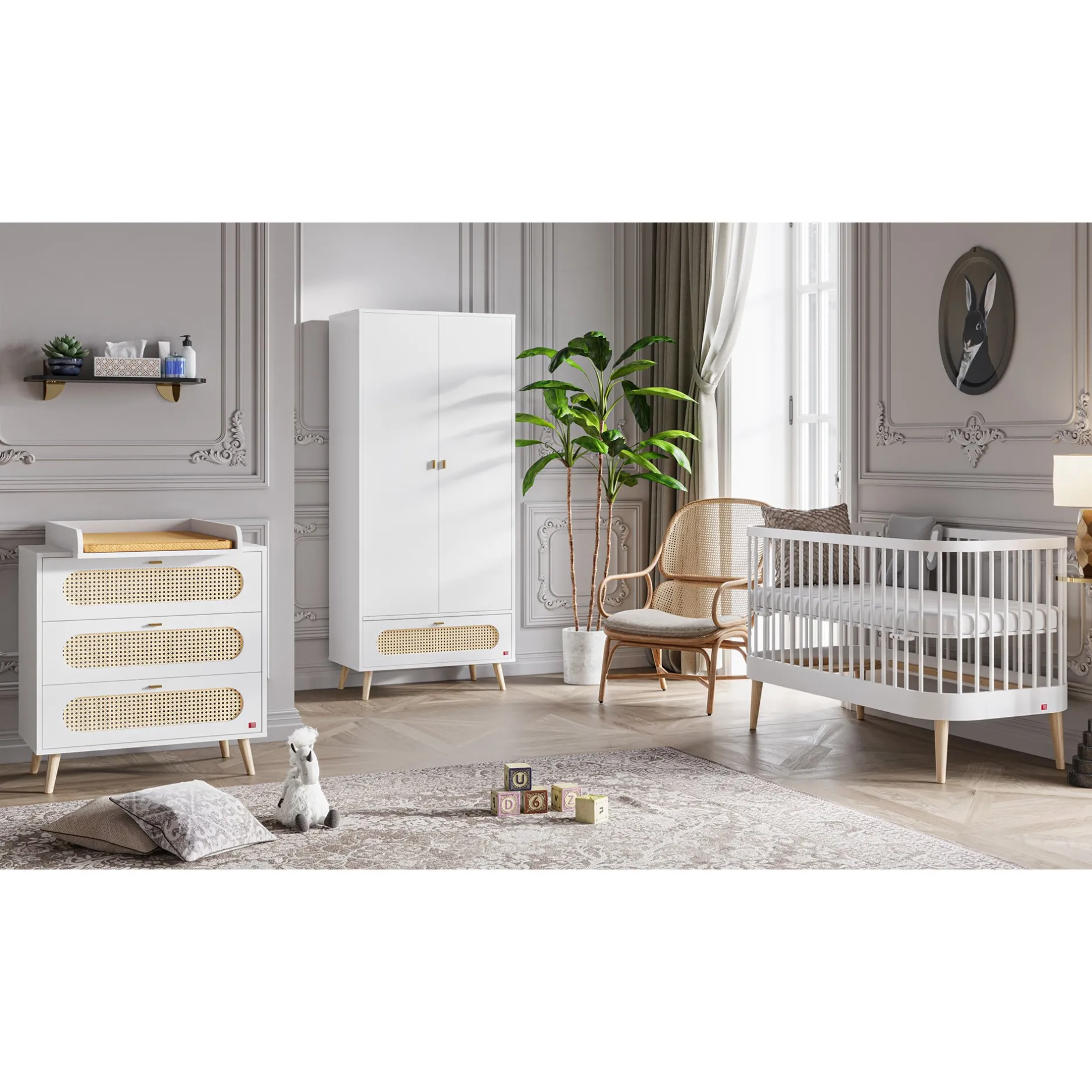 Commodes*Vox Commode Canne de Blanc