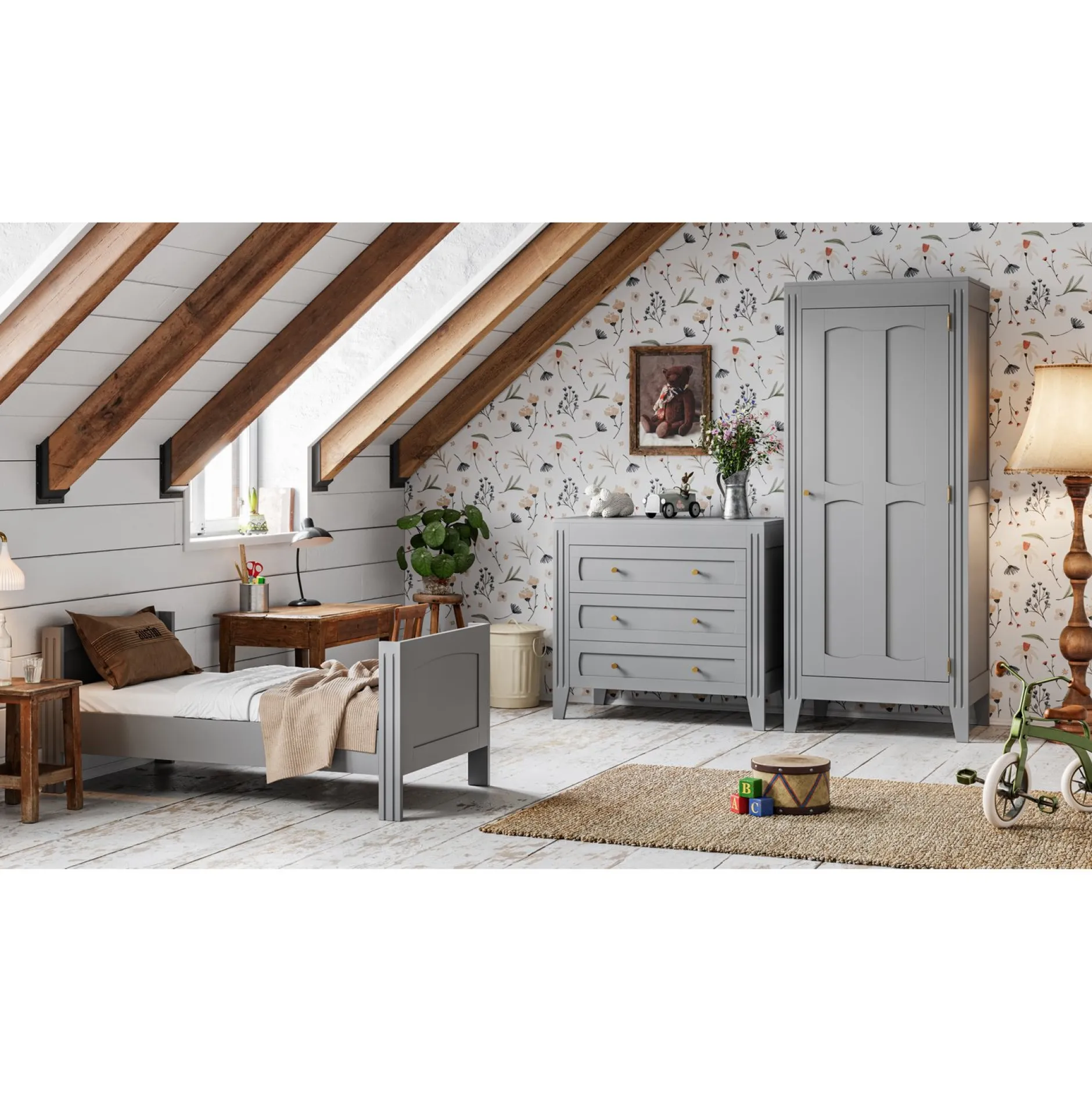 Commodes*Vox Commode Milenne de Gris clair