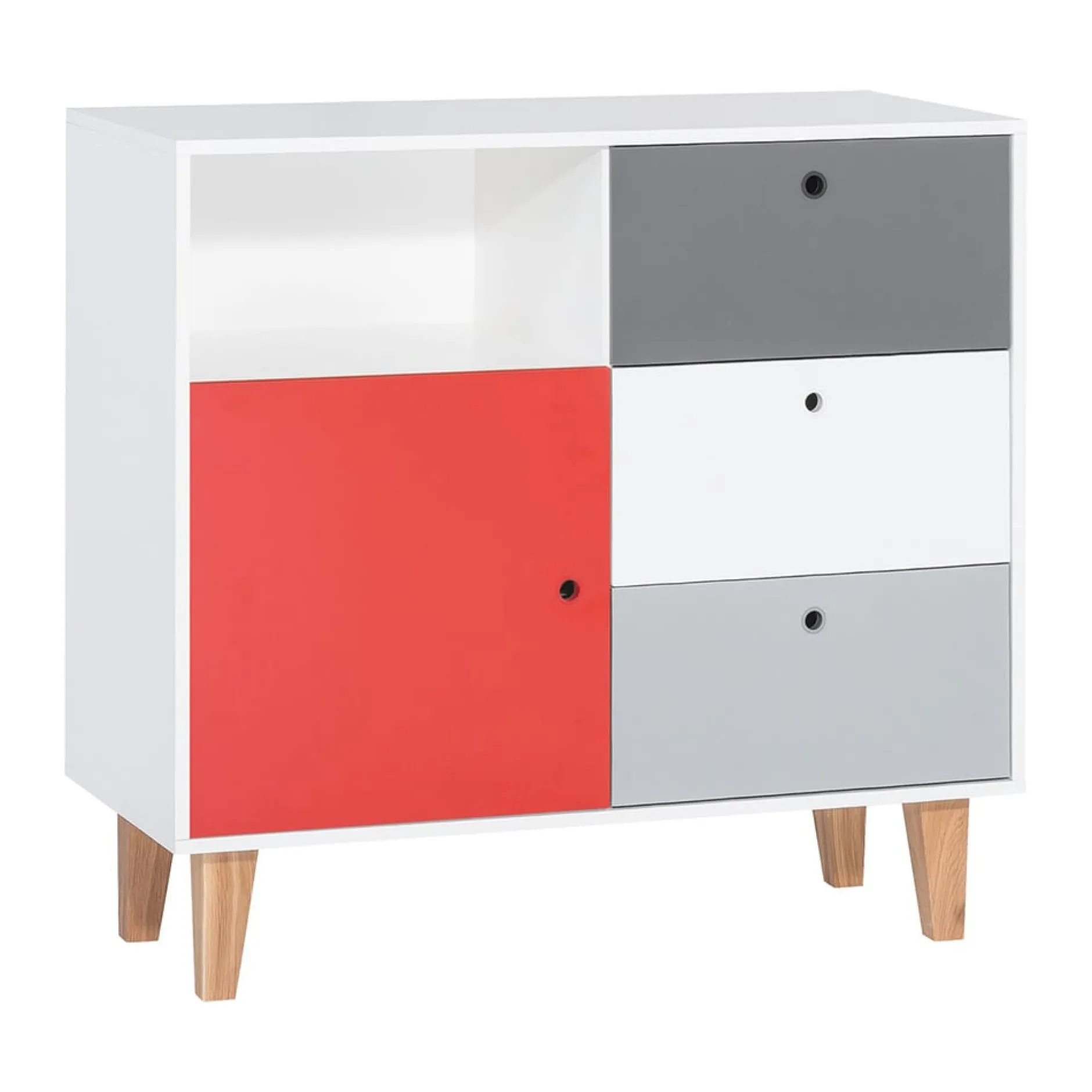 Commodes*Vox Concept Commode Junior de Rouge