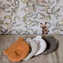 Couettes Et Oreillers|Cales-Bébé*Candide Coussin cale tête P'tit Panda de Léopard